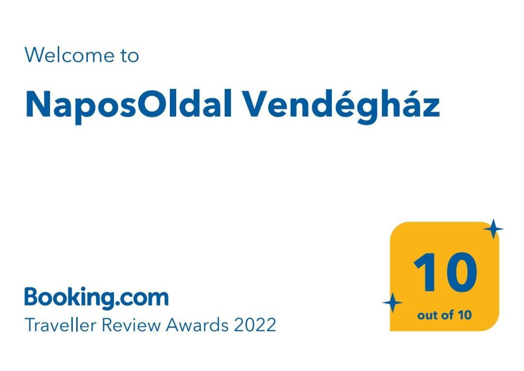 NaposOldal Vendégház Tapolca Exterior foto